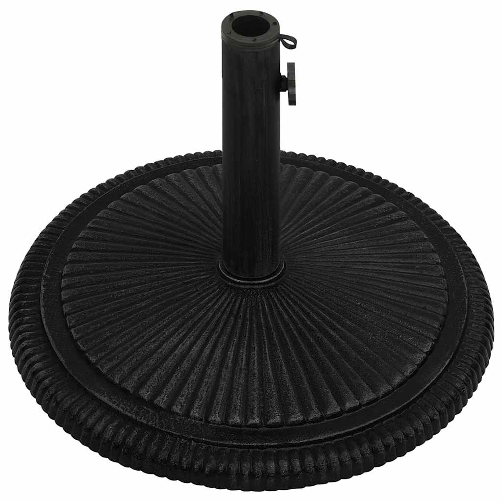 Parasolvoet 45x45x30 cm gietijzer zwart
