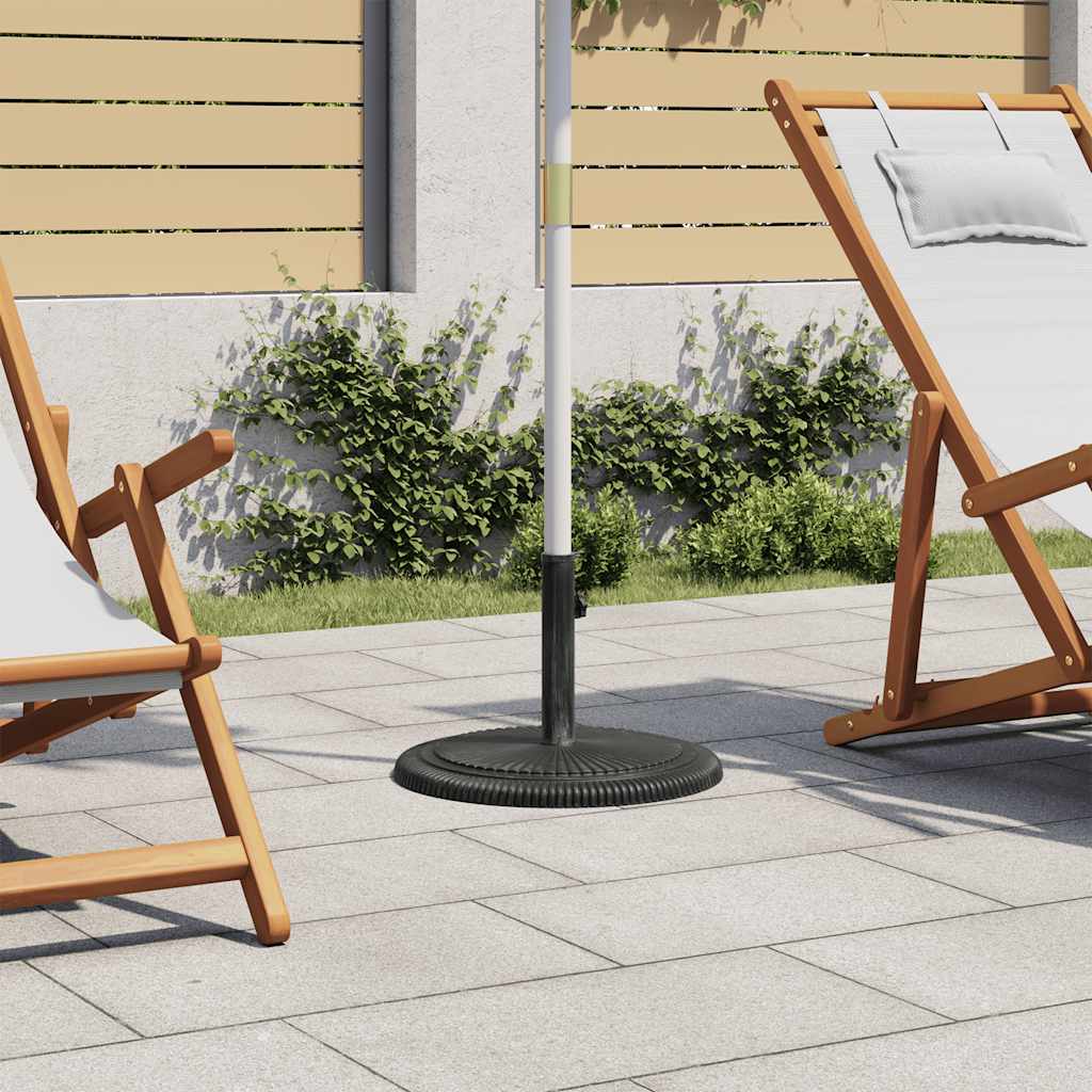 Parasolvoet 45x45x30 cm gietijzer zwart