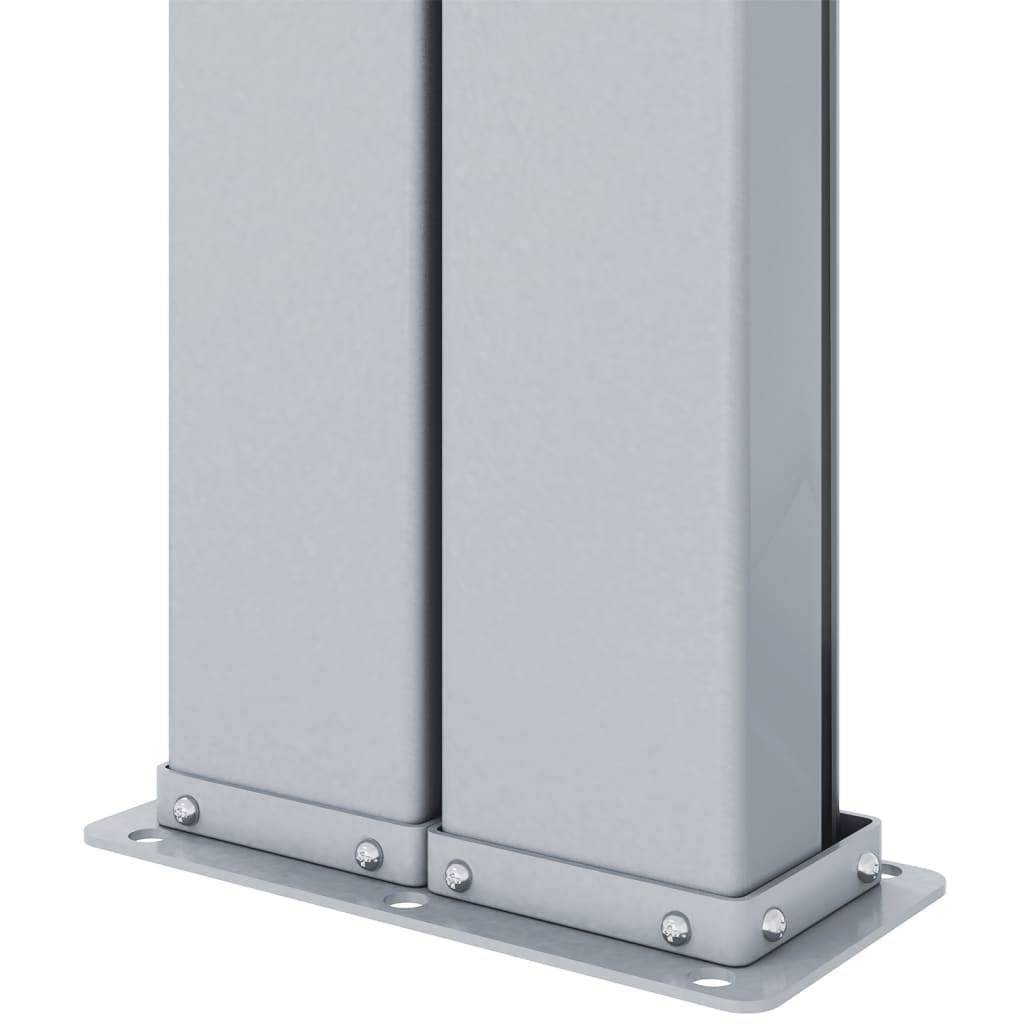 Windscherm Uittrekbaar Rood 220 x 1000 cm