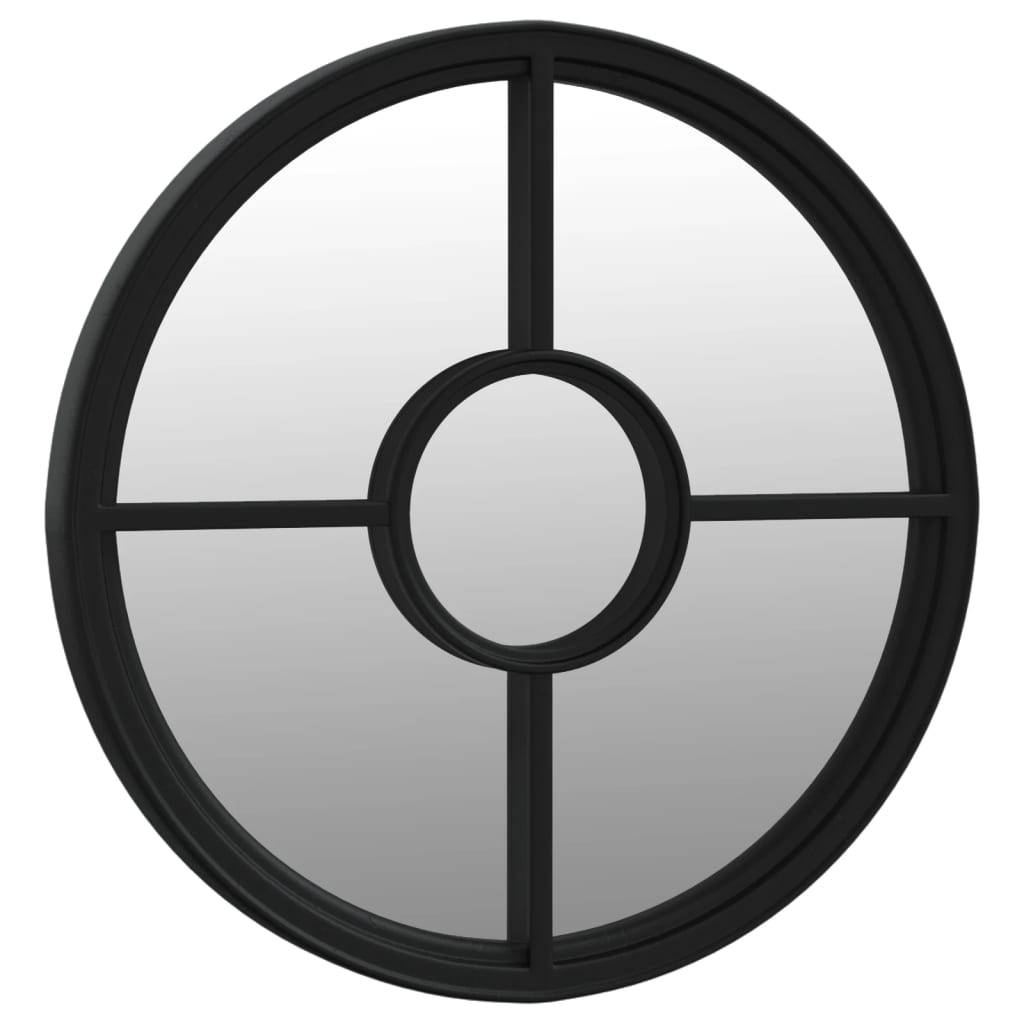 Spiegel Rond Ijzer 60 x 4 cm