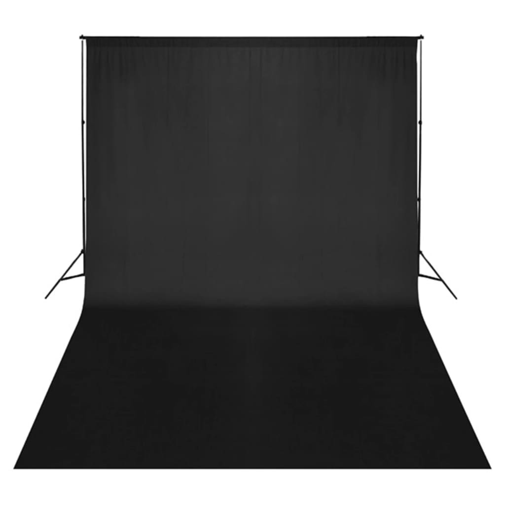 Fotostudioset met verlichtingsset, achtergrond en reflector