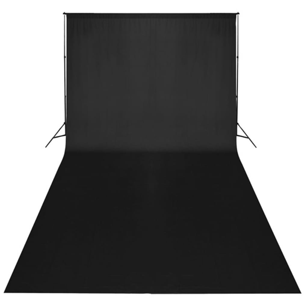 Fotostudioset met verlichtingsset, achtergrond en reflector