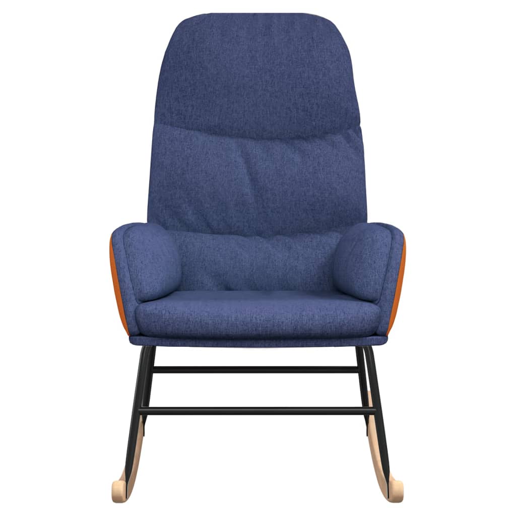 Schommelstoel Stof 1 Blauw
