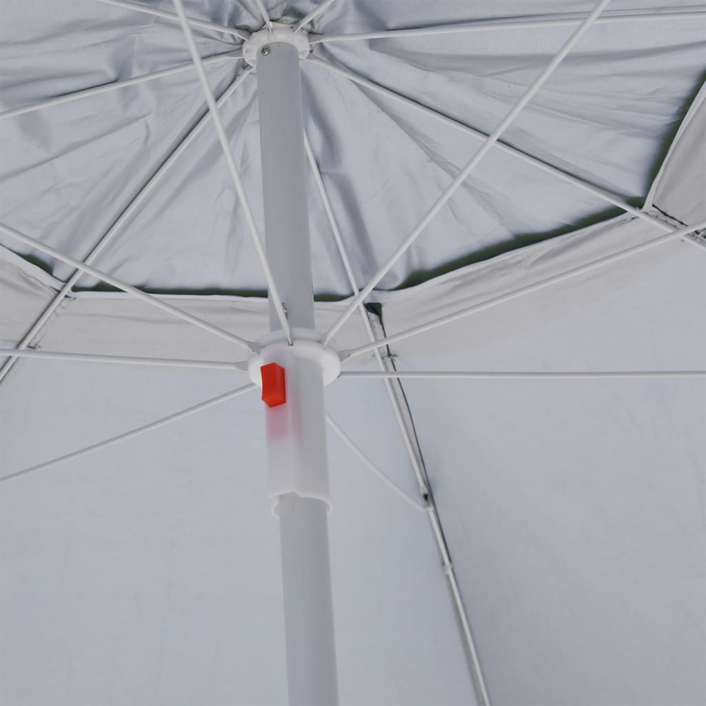 Strandparasol Met Zijwanden 215 Cm Groen