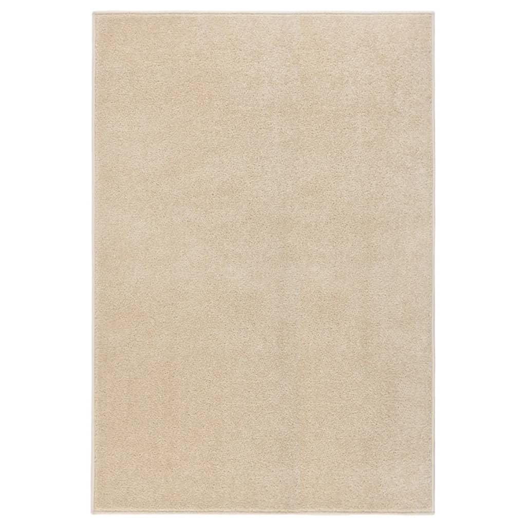 Vloerkleed Kortpolig 200X290 Cm Beige 200 x 290 cm