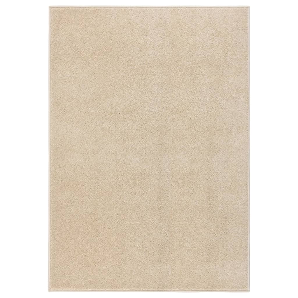 Vloerkleed Kortpolig 240X340 Cm Beige 240 x 340 cm