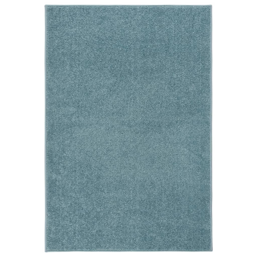 Vloerkleed Kortpolig 200X290 Cm Blauw 200 x 290 cm