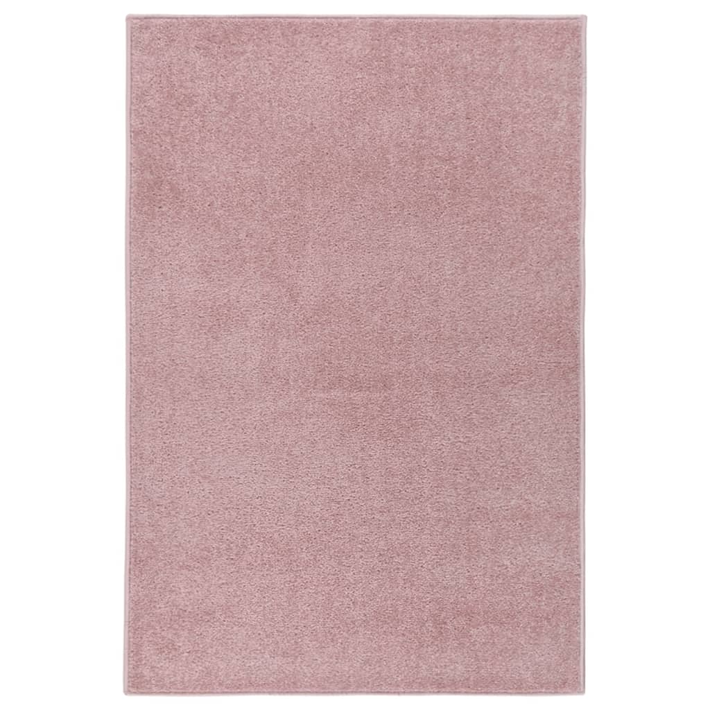 Vloerkleed Kortpolig 200X290 Cm Roze 200 x 290 cm