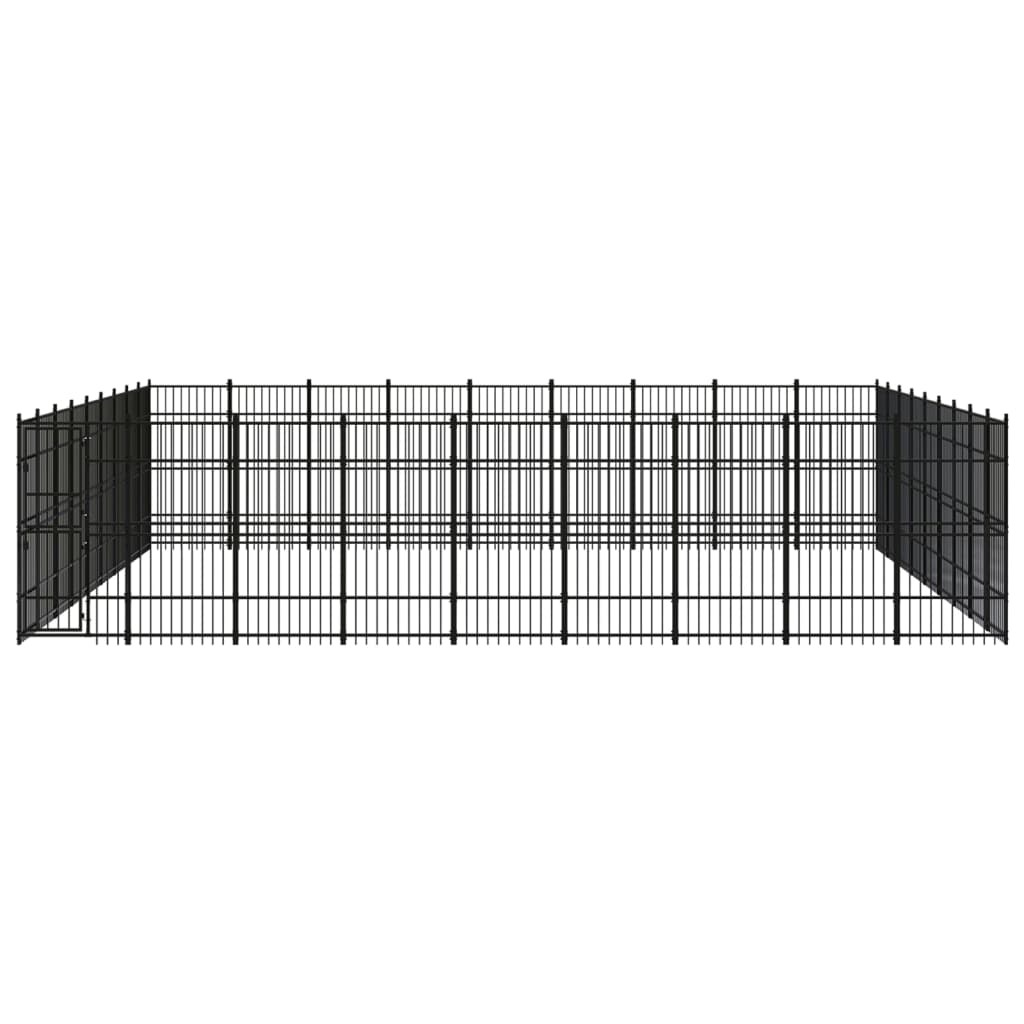 Hondenkennel 74,65 M² Staal 864 x 864 x 200 cm