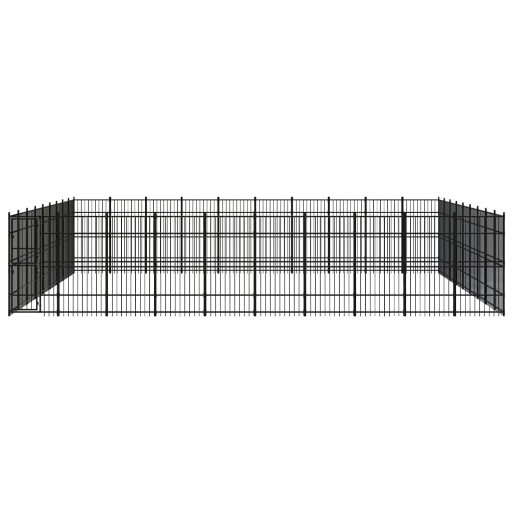 Hondenkennel 82,94 M² Staal 960 x 864 x 200 cm