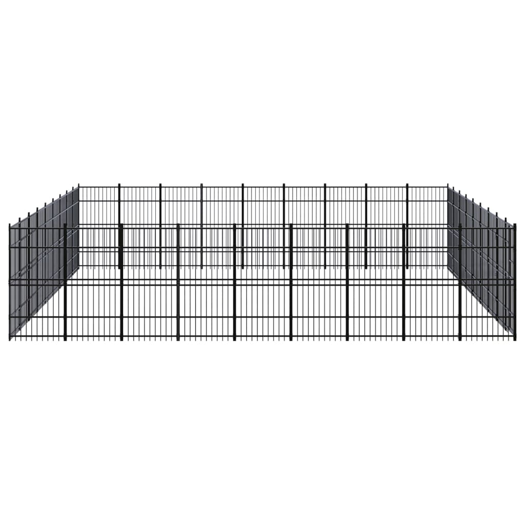 Hondenkennel 82,94 M² Staal 960 x 864 x 200 cm