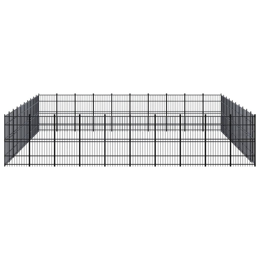 Hondenkennel 92,16 M² Staal 960 x 960 x 200 cm