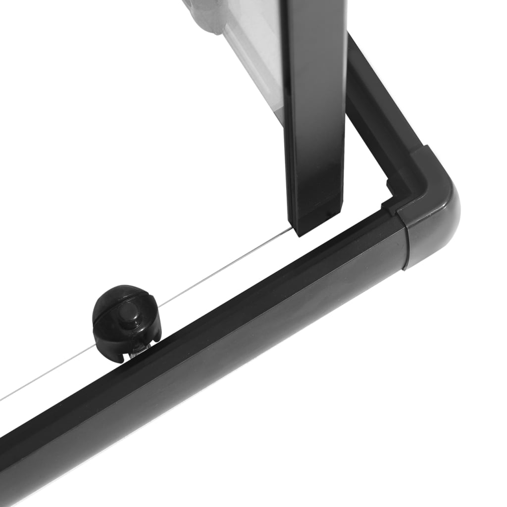 Douchecabine 90x70x180 cm halfmat ESG zwart