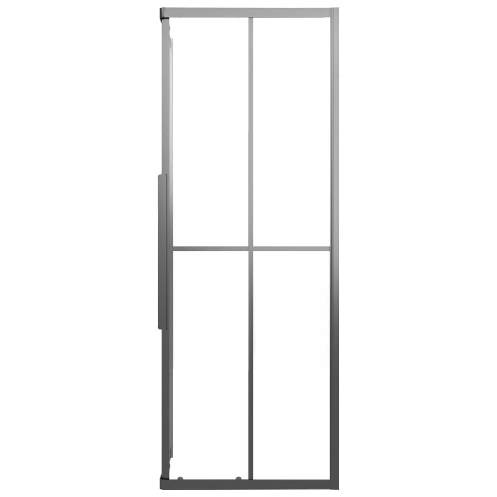 Douchecabine 70x70x180 cm mat ESG zwart