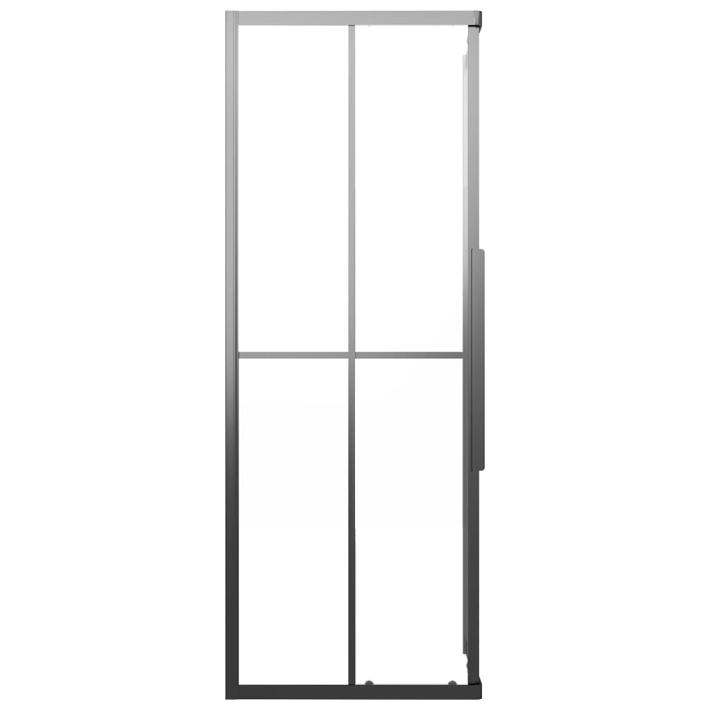 Douchecabine 70x70x180 cm mat ESG zwart