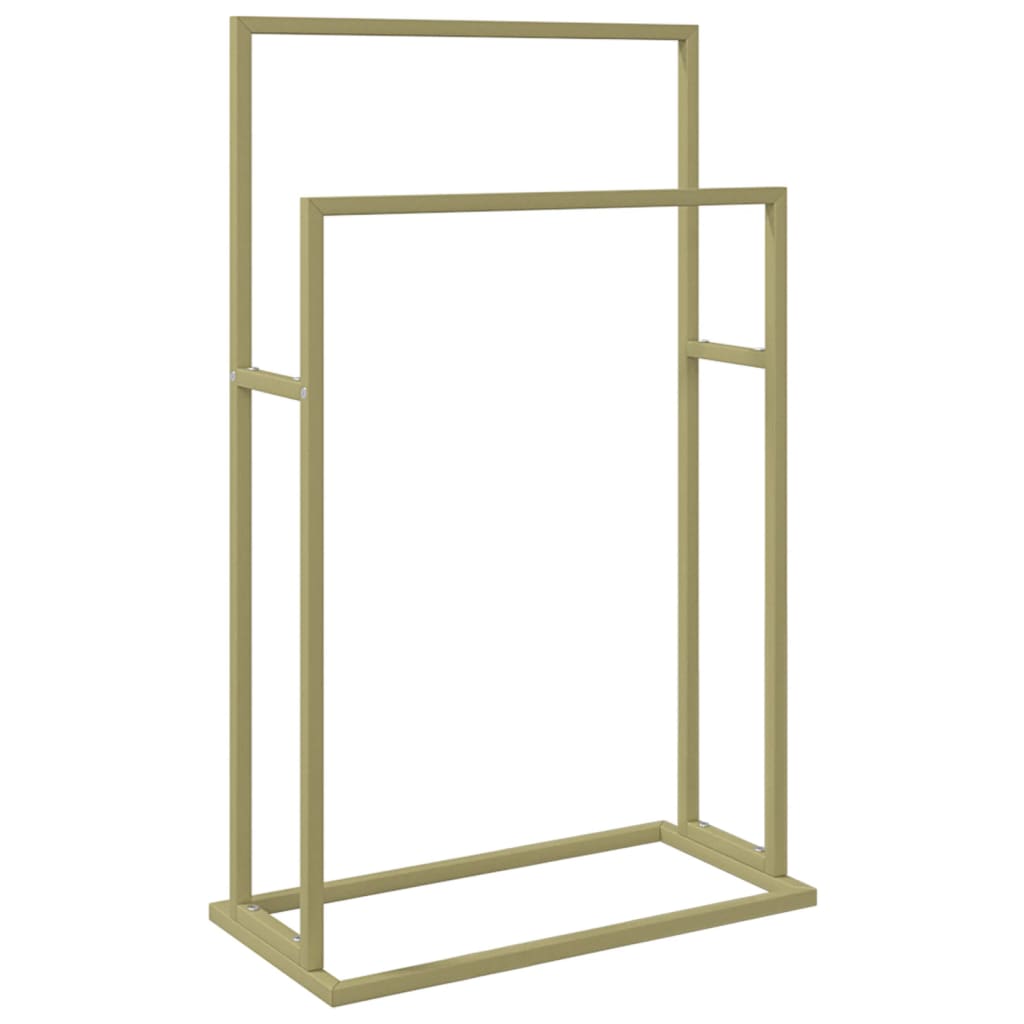 Handdoekenrek Vrijstaand 48X24X78,5 Cm Ijzer Kleurig 48 x 24 x 78.5 cm Goud