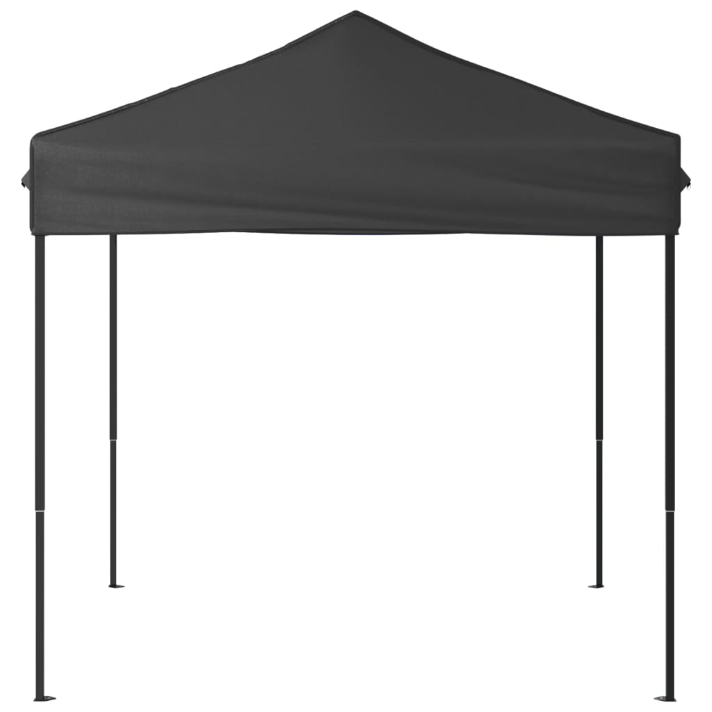 Partytent inklapbaar 2x2 m antracietkleurig