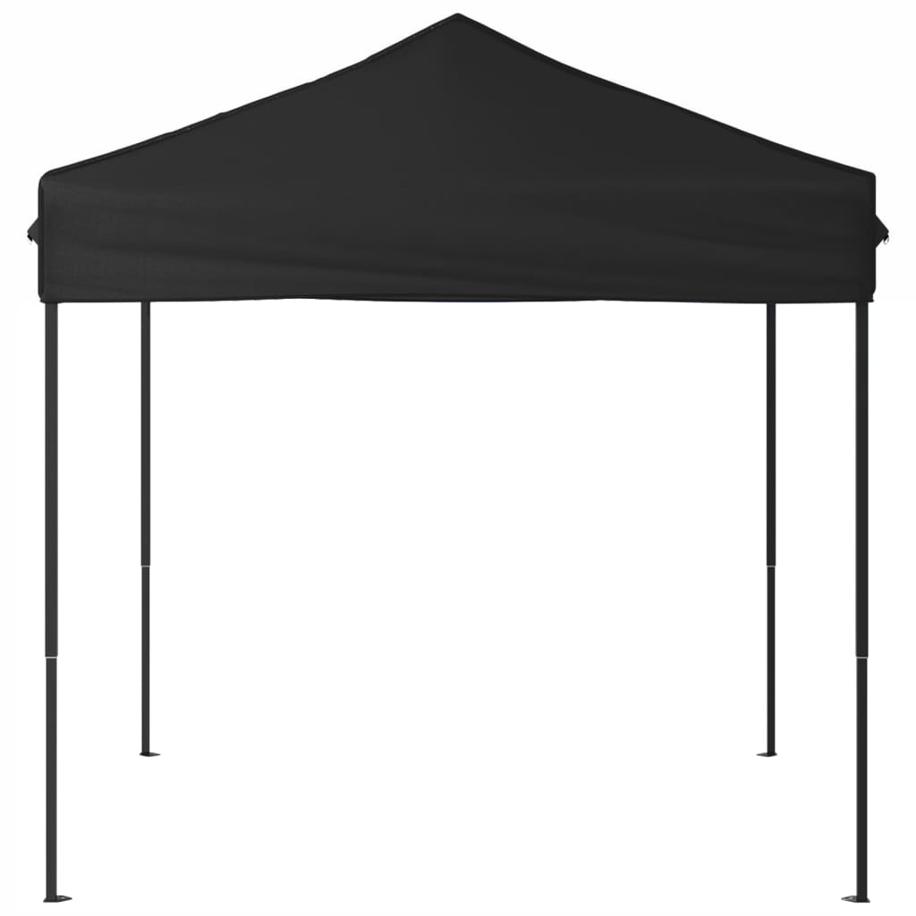 Partytent inklapbaar 2x2 m zwart