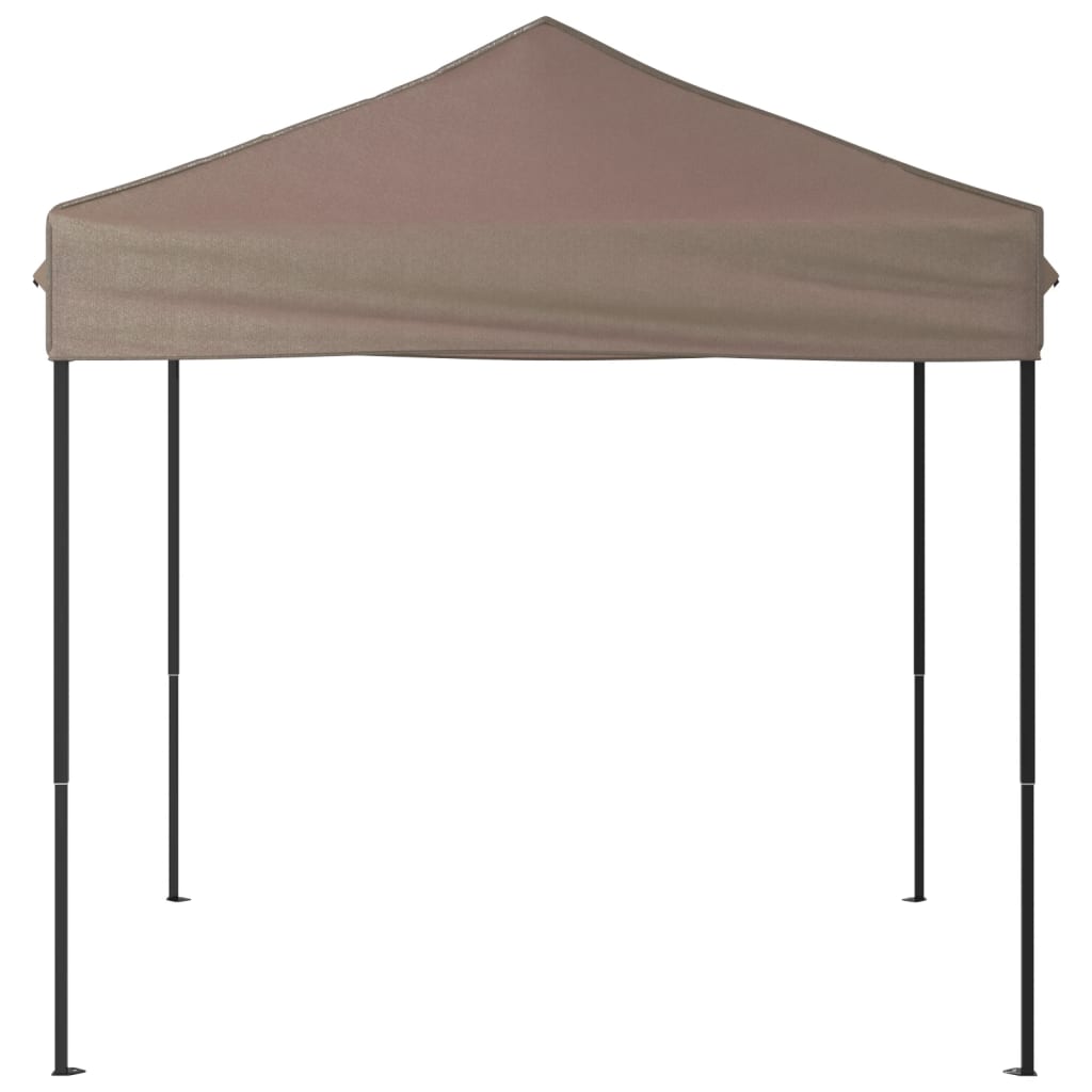 Partytent inklapbaar 2x2 m taupe