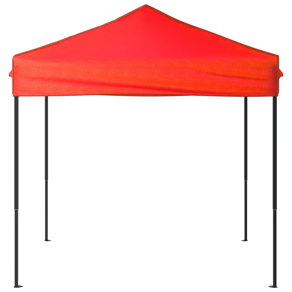 Partytent inklapbaar 2x2 m rood