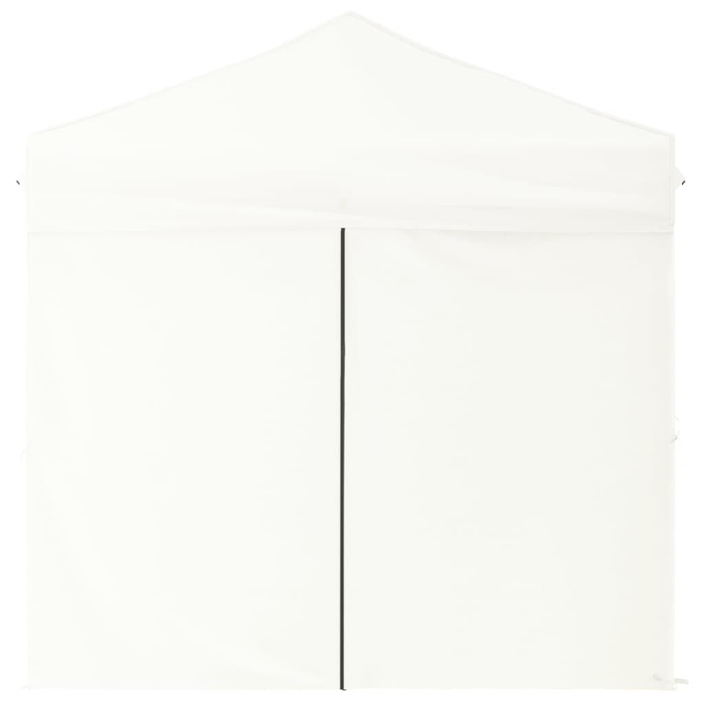 Partytent Inklapbaar Met Zijwanden 2 x 2 m Wit