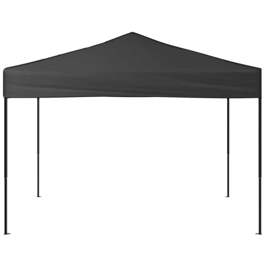 Partytent inklapbaar 3x3 m antracietkleurig