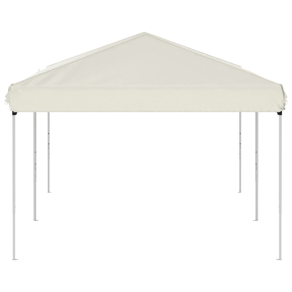 Partytent inklapbaar 3x6 m crèmekleurig