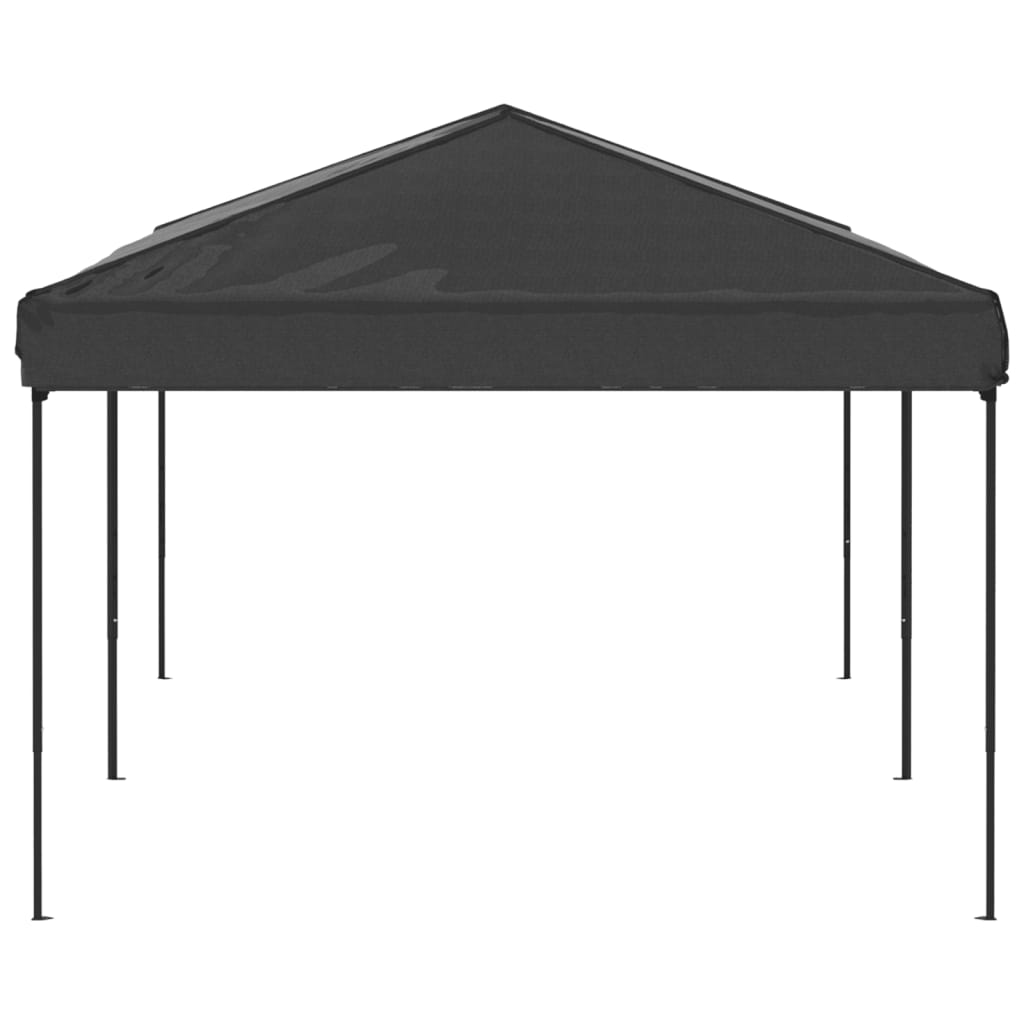 Partytent inklapbaar 3x6 m antracietkleurig