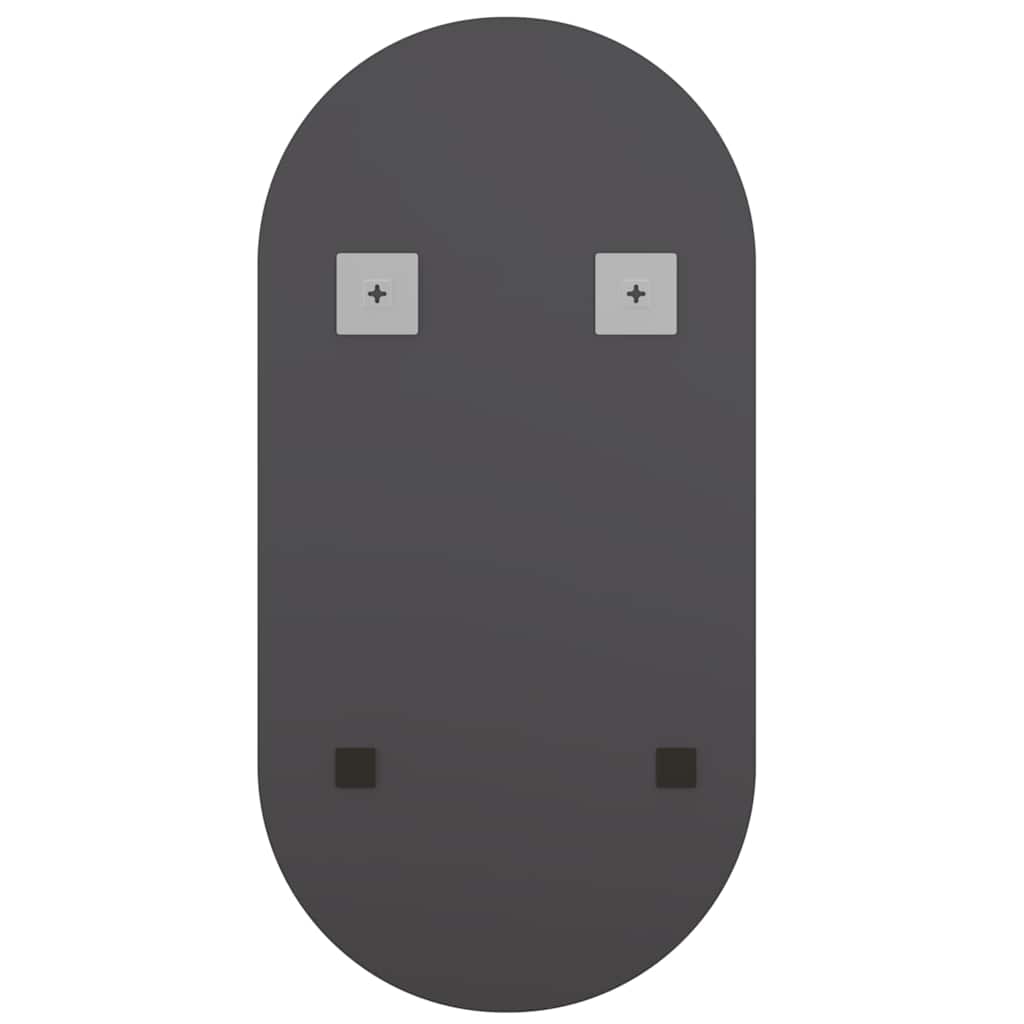 Spiegel met LED-verlichting ovaal 60x30 cm glas