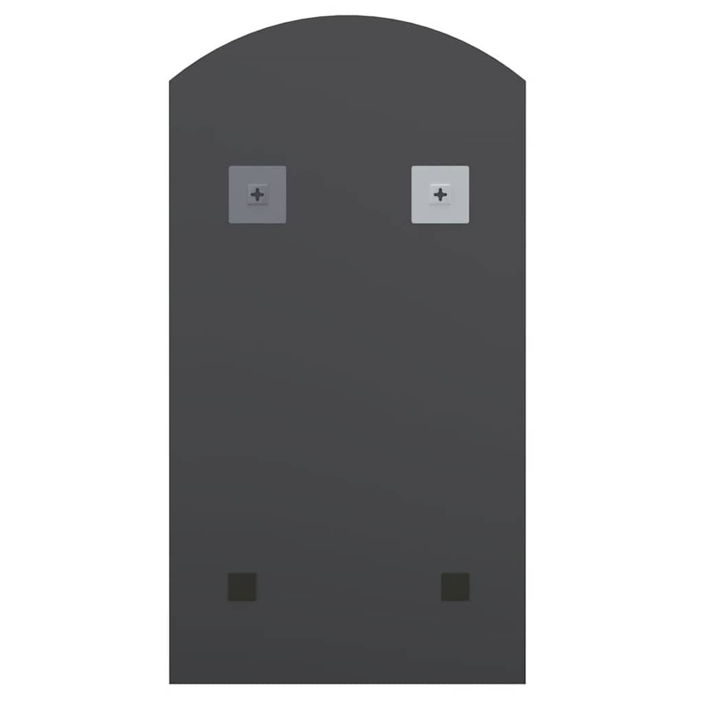 Spiegel met LED-verlichting boog 90x45 cm glas