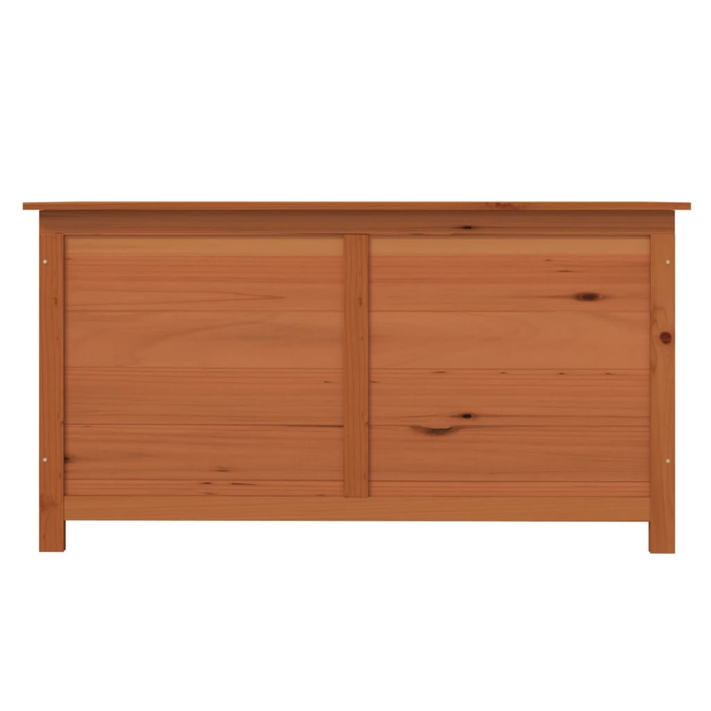 Kussenbox 100x50x56 cm massief vurenhout bruin