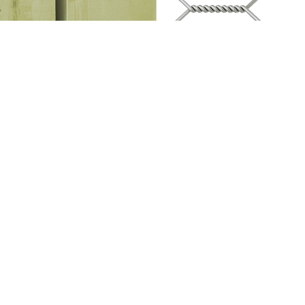 Kippenhok 268x500x190 cm geïmpregneerd massief grenenhout