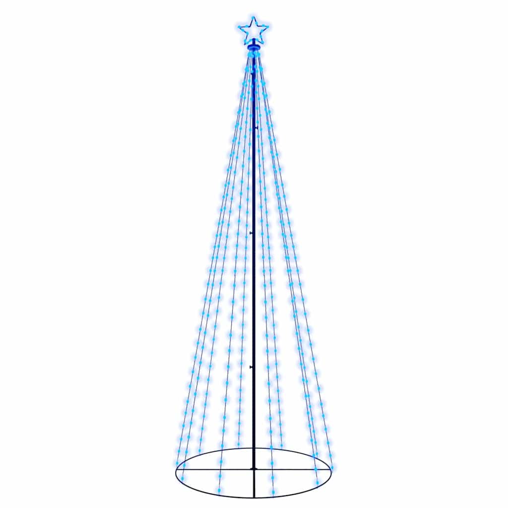 Kegelkerstboom 310 LED's 100x300 cm blauw