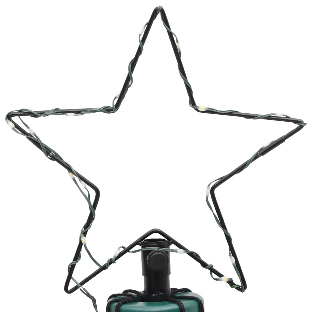 Kerstboom met grondpin 732 LED's warmwit 500 cm