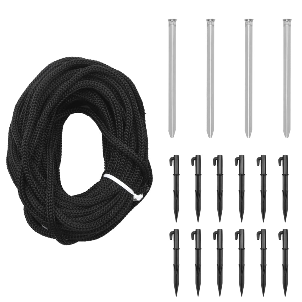 Kerstboom met grondpin 732 LED's warmwit 500 cm