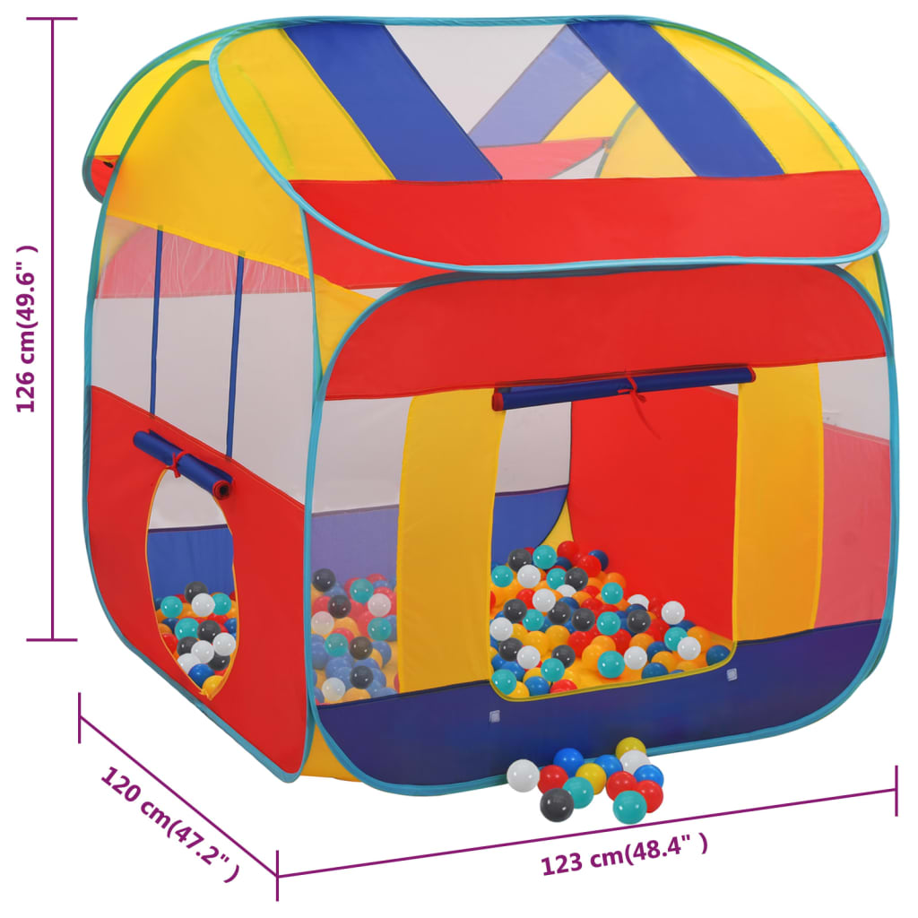 Speeltent Met 550 Ballen 23X20X26 Cm Meerkleurig 1