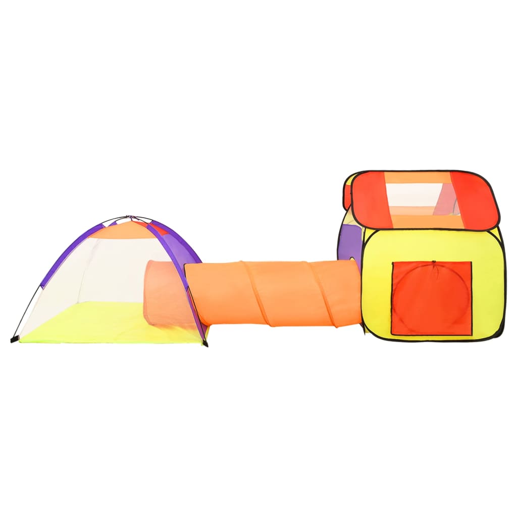 Kinderspeeltent Met 250 Ballen 338X23X Cm Meerkleurig Meerkleurig 2