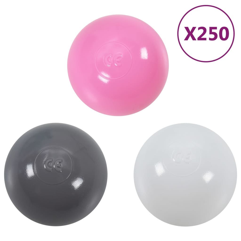 Kinderspeeltent Met 250 Ballen 338X23X Cm Meerkleurig Meerkleurig 2