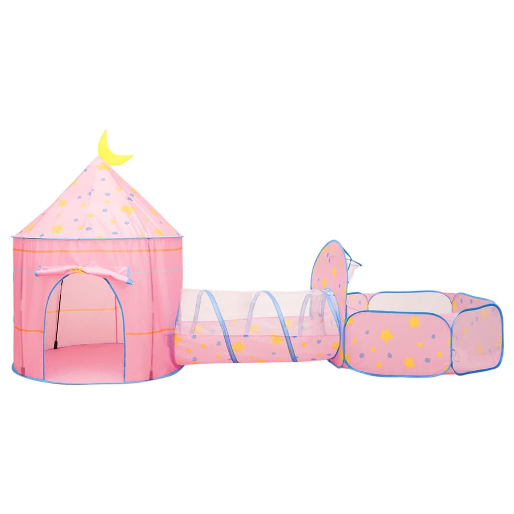 Kinderspeeltent Met 250 Ballen 30X20X28 Cm Roze Meerkleurig 2