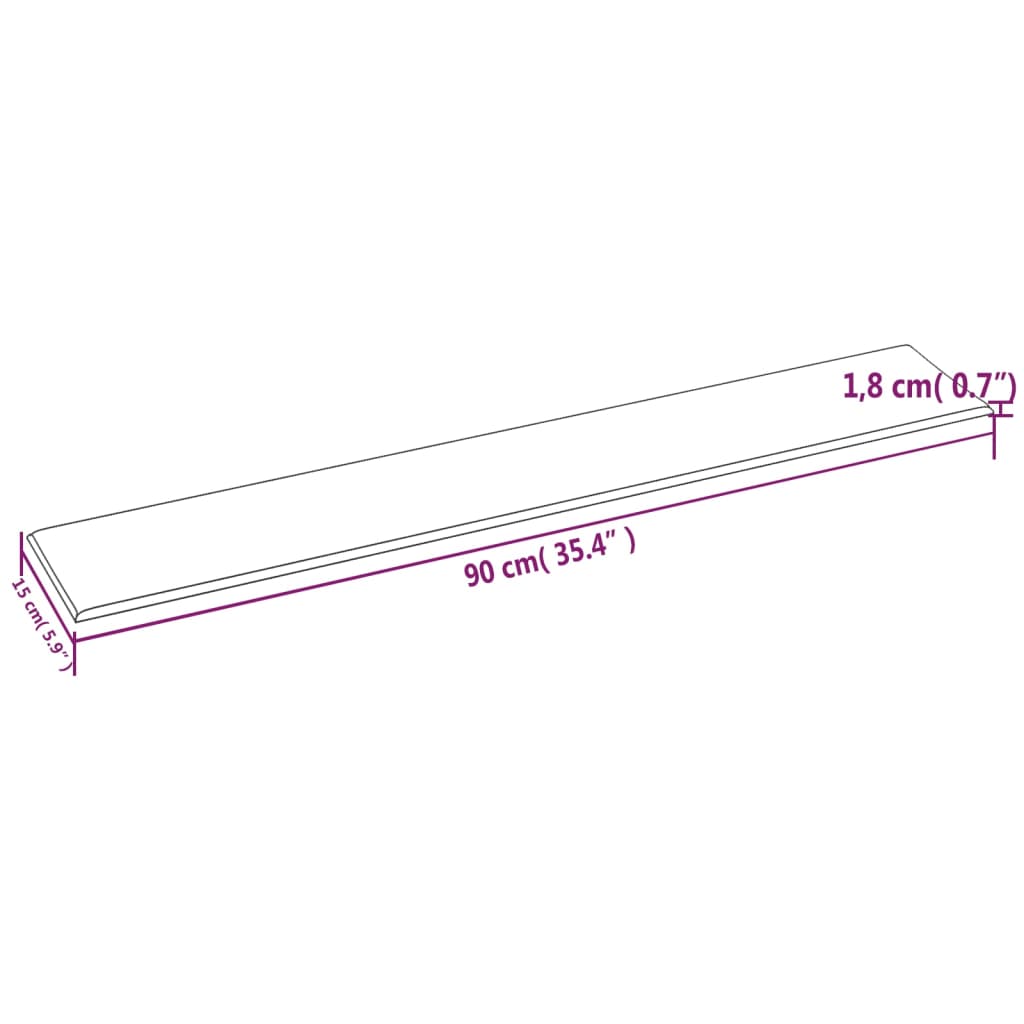 Wandpanelen 12 St 1,62 M² 90X15 Cm Fluweel Donkergrijs 90 x 15 cm