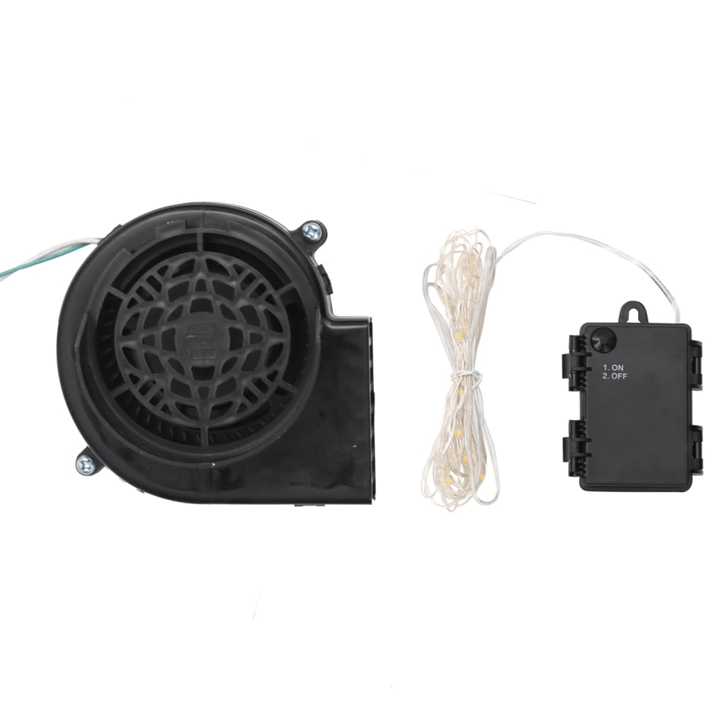 Sneeuwpop opblaasbaar met LED's 120 cm