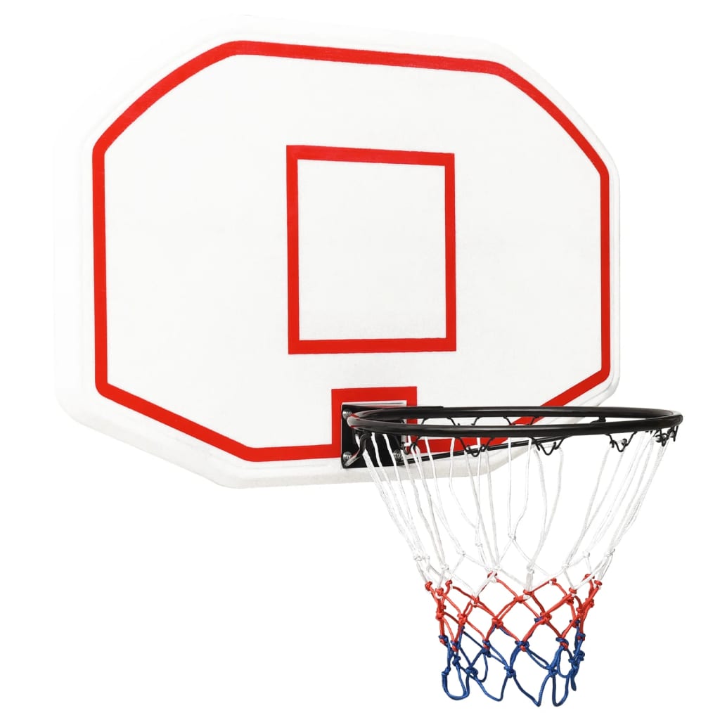 Basketbalbord 109X71X3 Cm Polyetheen Wit