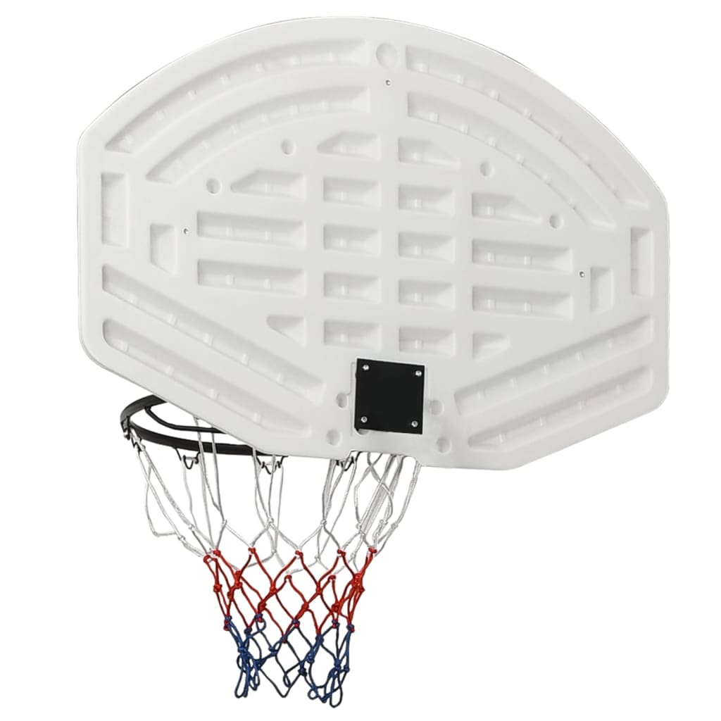 Basketbalbord 90X60X2 Cm Polyetheen Wit