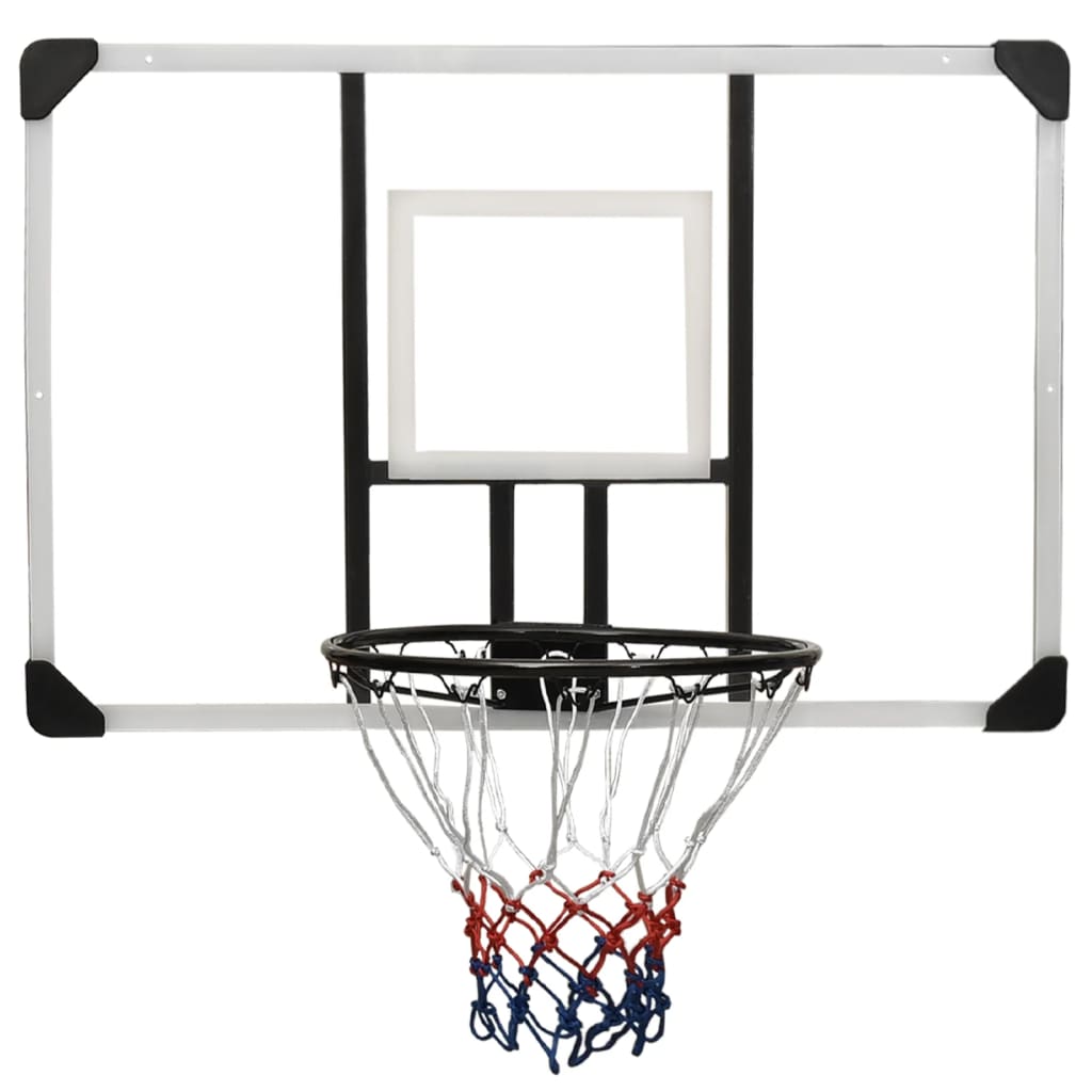 Basketbalbord 106X69X3 Cm Polycarbonaat Transparant