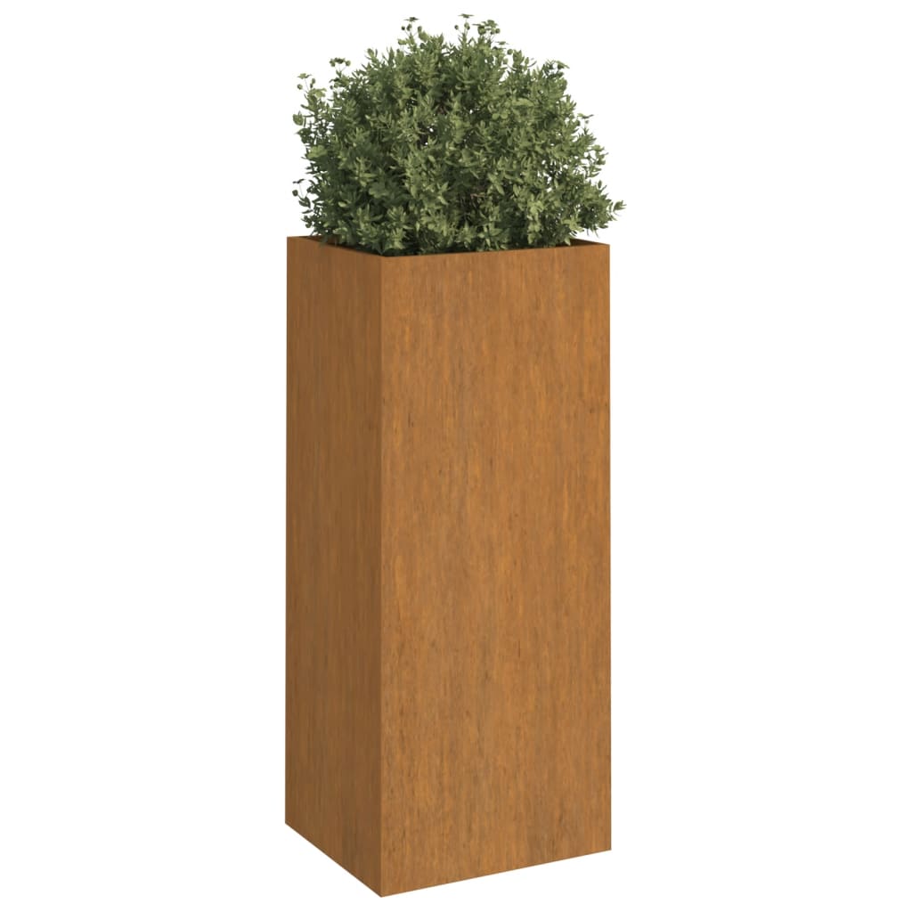 Plantenbak 32x29x75 cm cortenstaal
