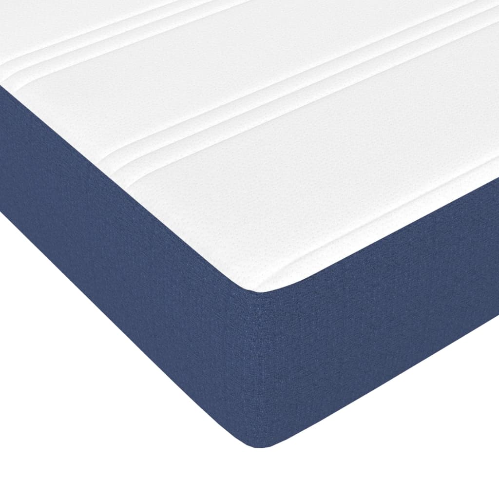 Pocketveringmatras 00X200X20 Cm Stof 100 x 200 cm Blauw