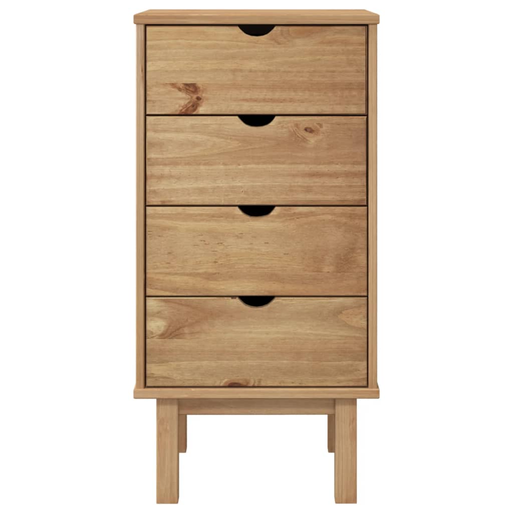 Ladekast OTTA 45x39x90 cm massief grenenhout