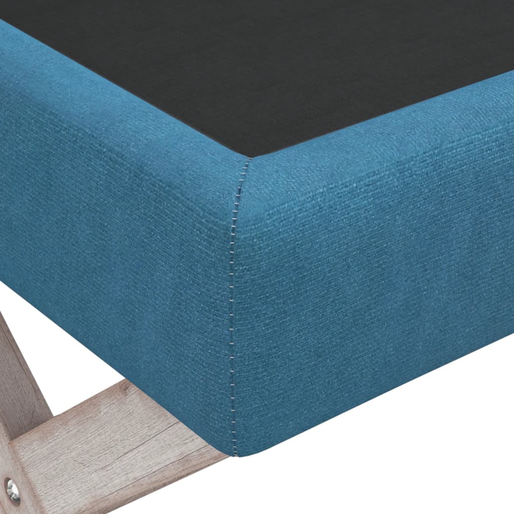 Opbergkruk 110X45X49 Cm Fluweel Blauw 110 x 45 x 49 cm