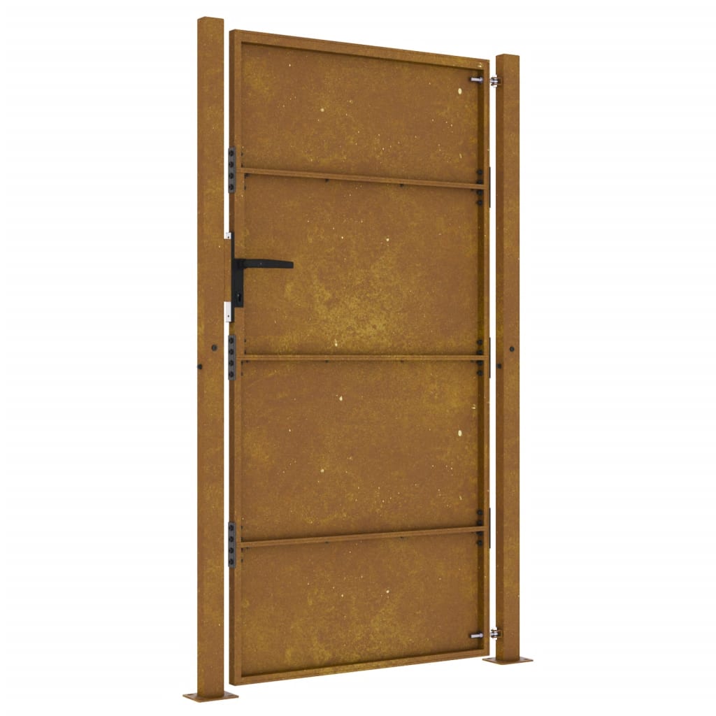 Poort 105x205 cm cortenstaal