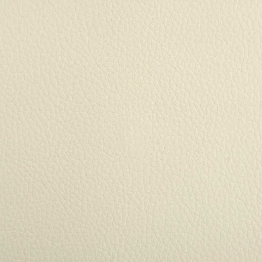 Hondenmand 95x55x30 cm kunstleer crèmekleurig